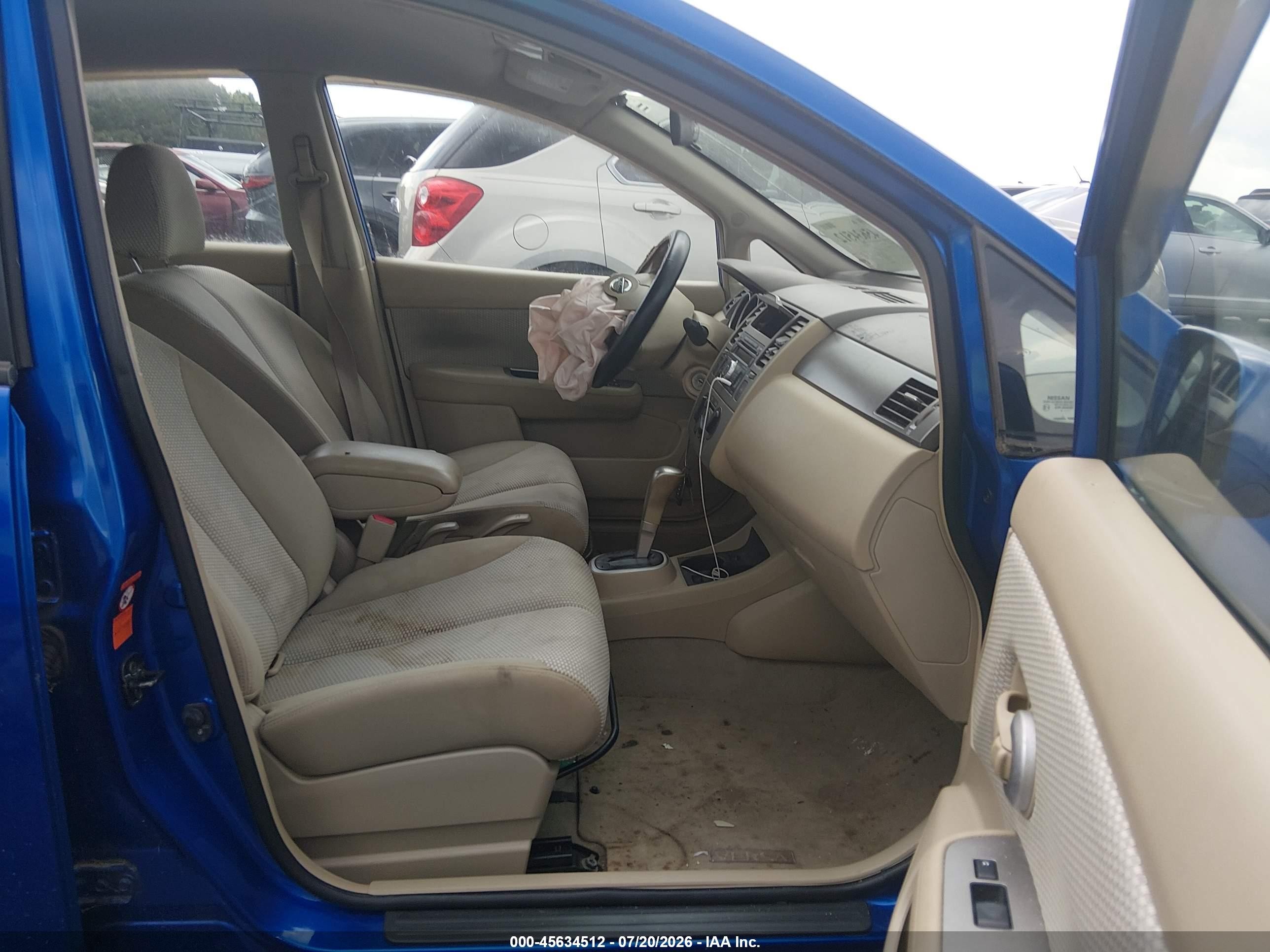 2009 Nissan Versa 1.8sl Blue vin: 3N1BC13E99L391956