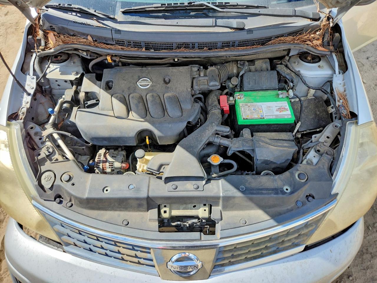 2009 Nissan Versa 1.8 S Серебряный vin: 3N1BC13E99L400817