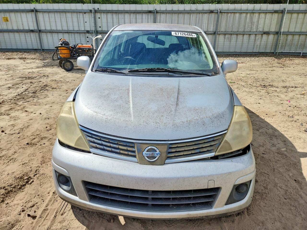 2009 Nissan Versa 1.8 S Серебряный vin: 3N1BC13E99L400817