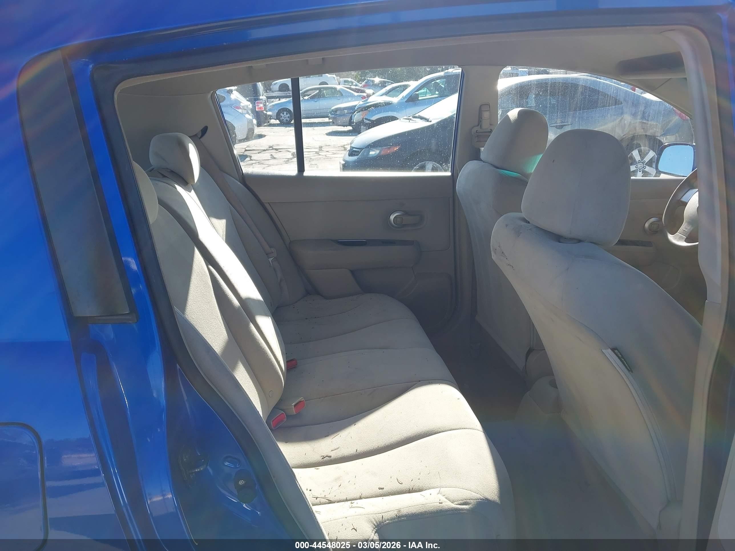 2009 Nissan Versa 1.8s Blue vin: 3N1BC13E99L441335