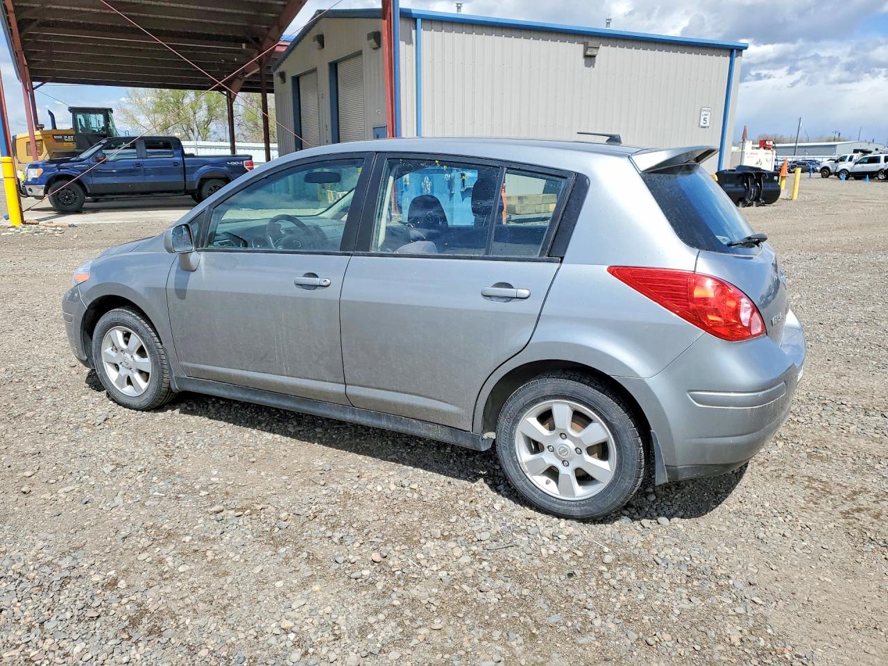 2009 Nissan Versa 1.8 S Gray vin: 3N1BC13E99L477042