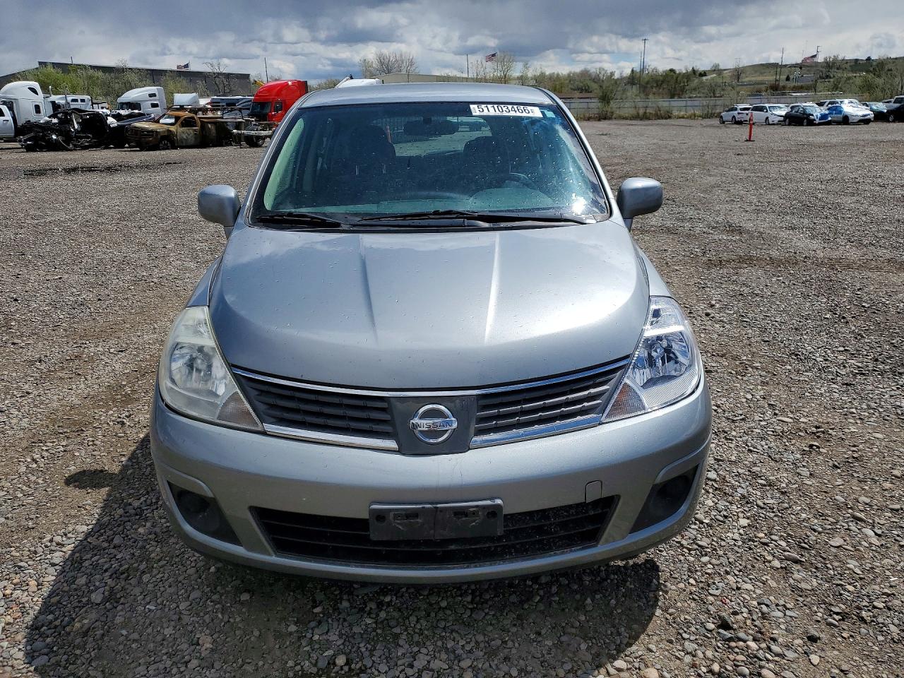 2009 Nissan Versa 1.8 S Gray vin: 3N1BC13E99L477042
