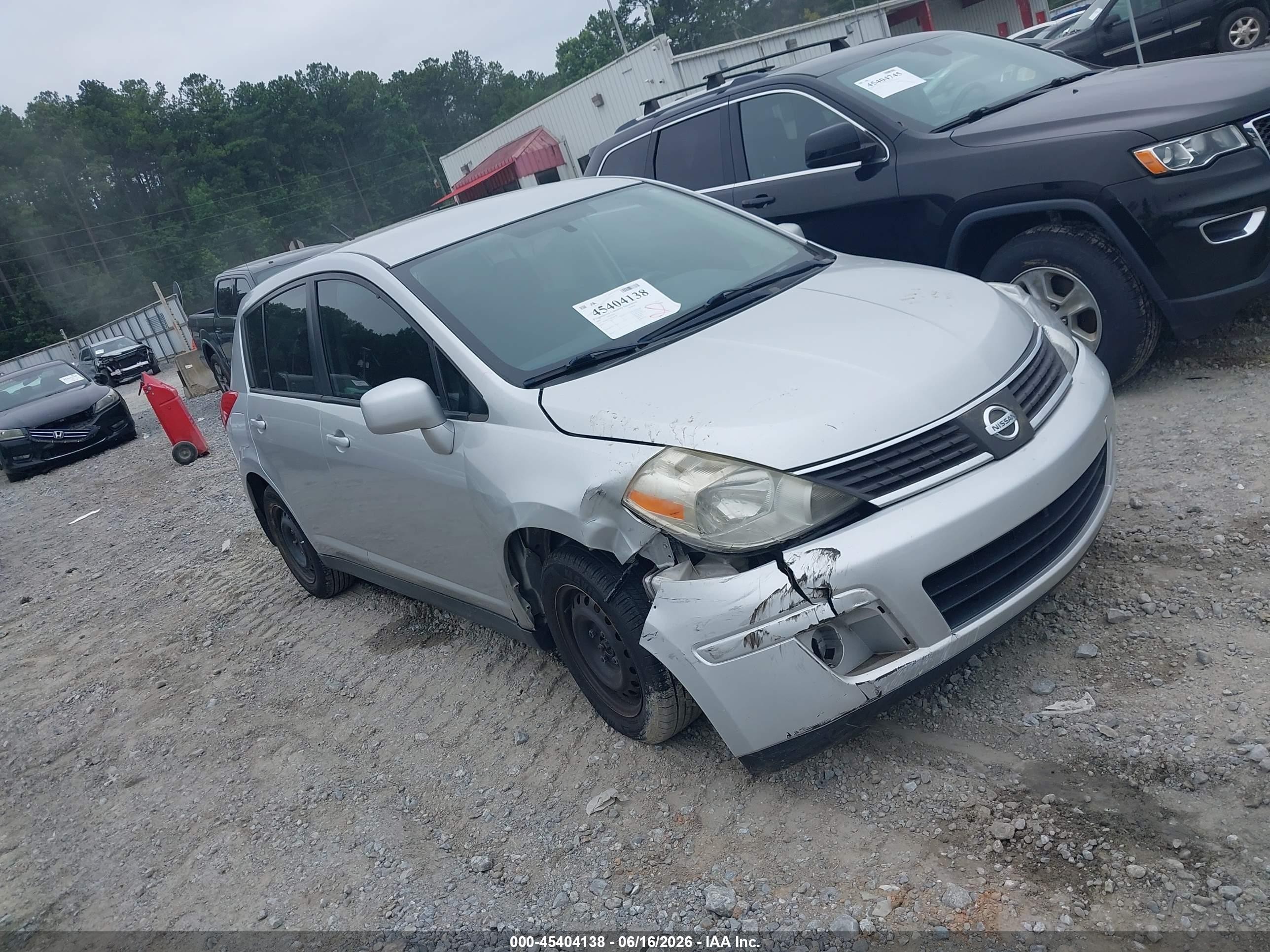 2009 Nissan Versa 1.8s Silver vin: 3N1BC13E99L480586