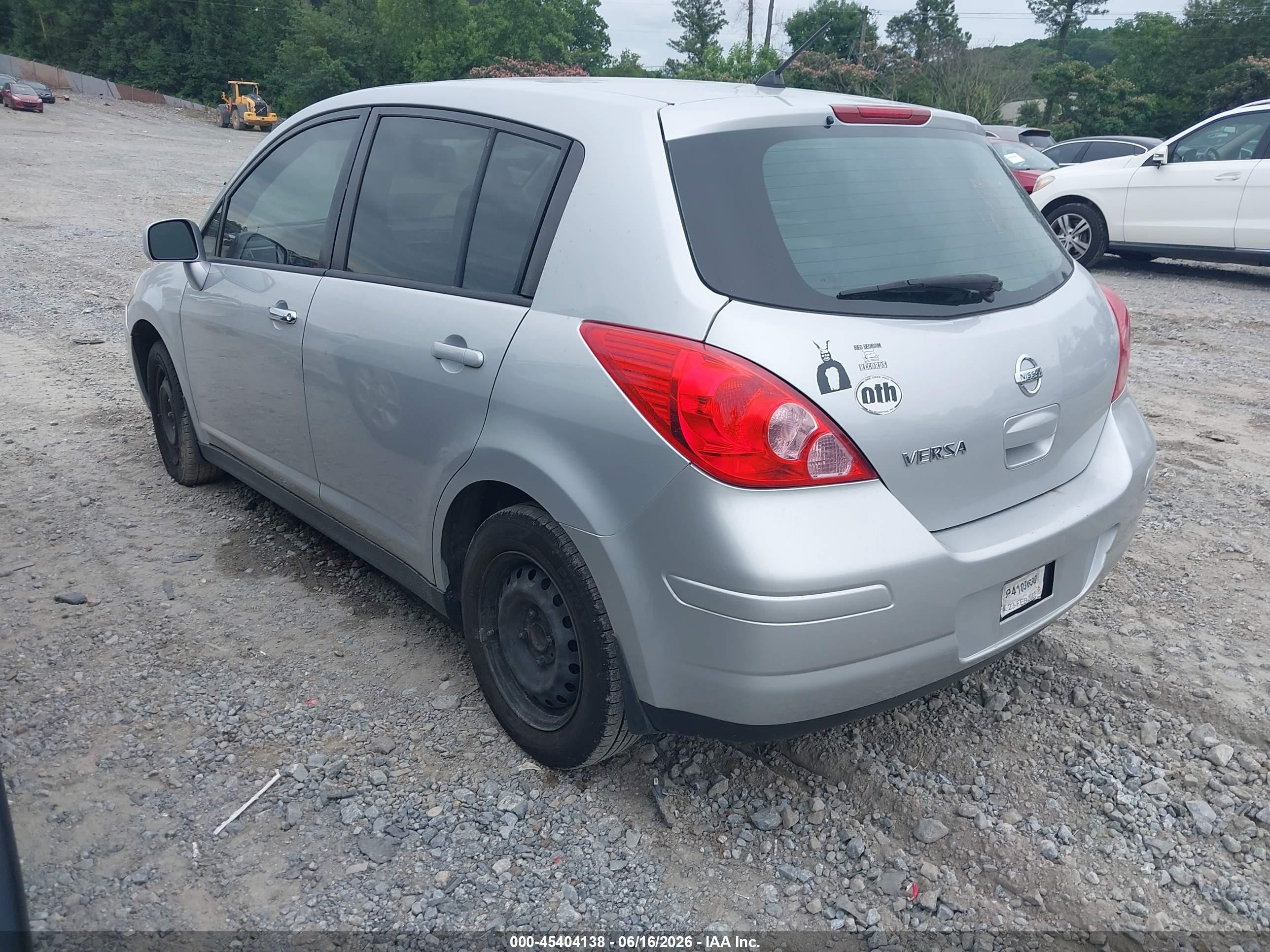 2009 Nissan Versa 1.8s Silver vin: 3N1BC13E99L480586