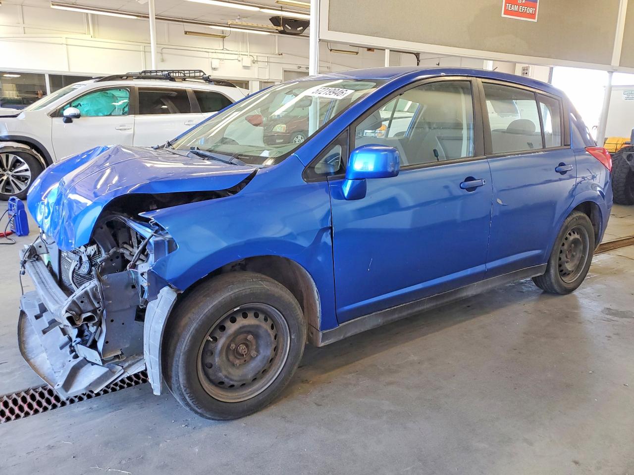 2007 Nissan Versa 1.8 S Blue vin: 3N1BC13EX7L354198