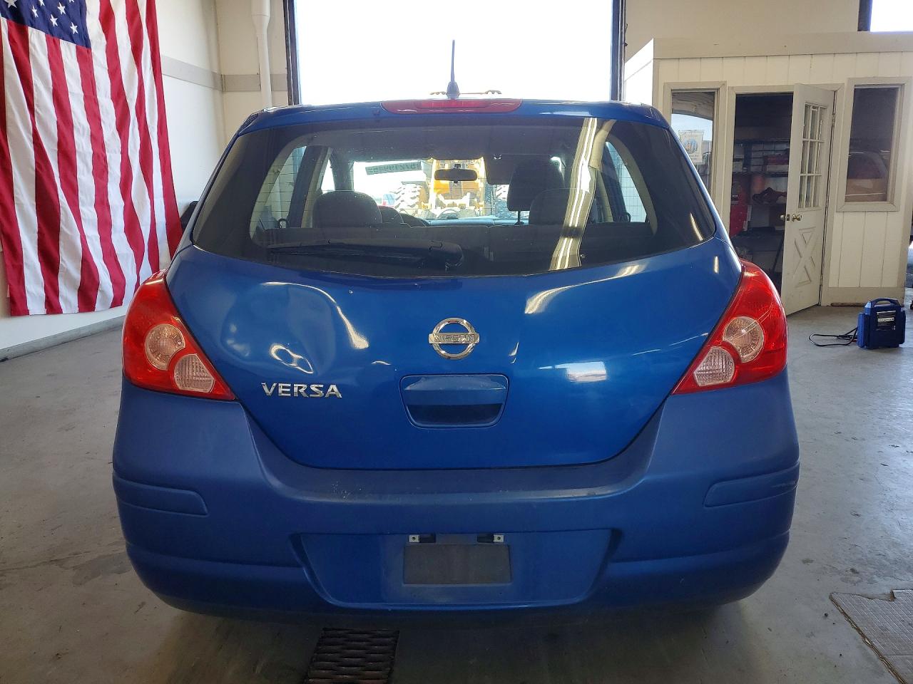 2007 Nissan Versa 1.8 S Blue vin: 3N1BC13EX7L354198