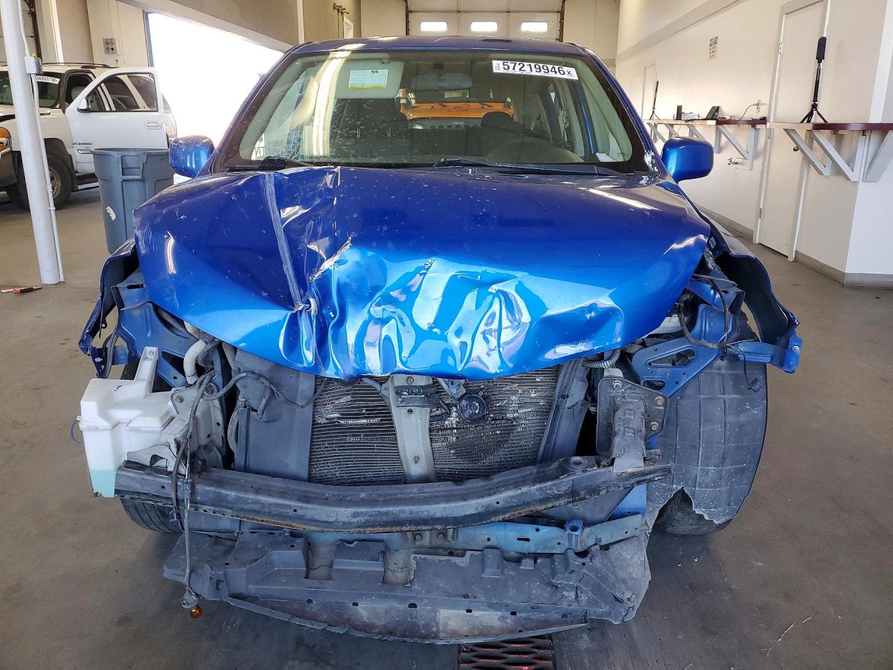 2007 Nissan Versa 1.8 S Blue vin: 3N1BC13EX7L354198