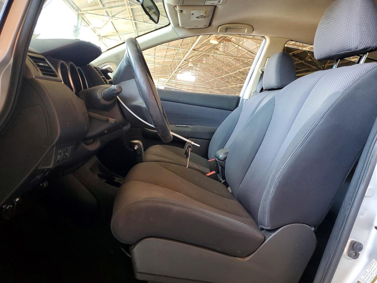 2007 Nissan Versa 1.8 S Silver vin: 3N1BC13EX7L358896