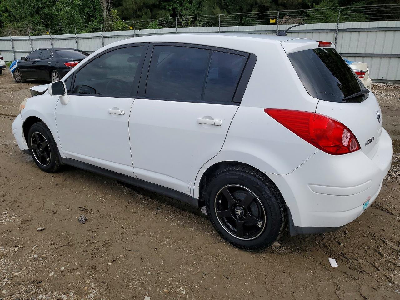 2007 Nissan Versa 1.8 S White vin: 3N1BC13EX7L385158