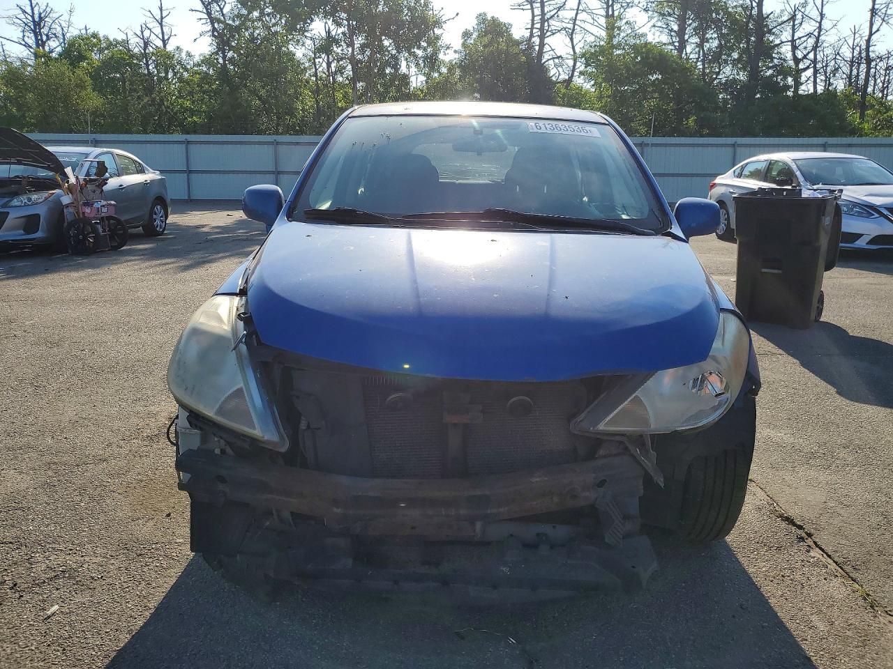 2007 Nissan Versa S/sl Blue vin: 3N1BC13EX7L393521