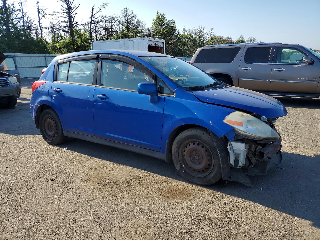 2007 Nissan Versa S/sl Blue vin: 3N1BC13EX7L393521