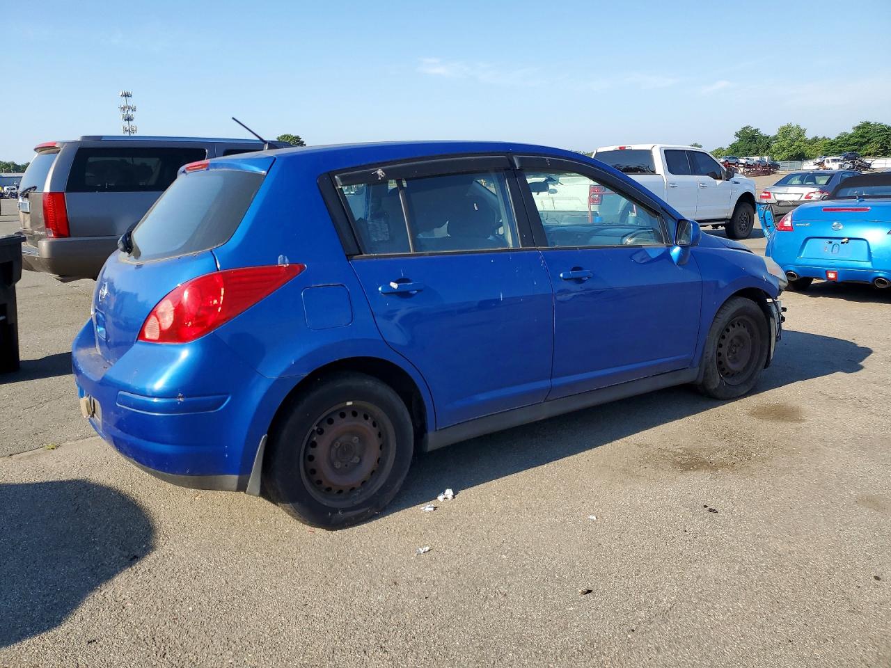 2007 Nissan Versa S/sl Blue vin: 3N1BC13EX7L393521