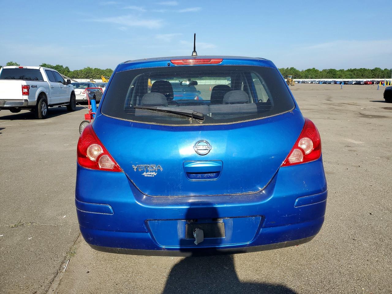 2007 Nissan Versa S/sl Blue vin: 3N1BC13EX7L393521