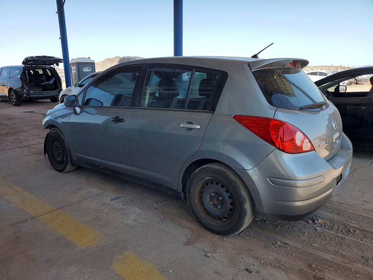 2008 Nissan Versa 1.8 S Gray vin: 3N1BC13EX8L377658