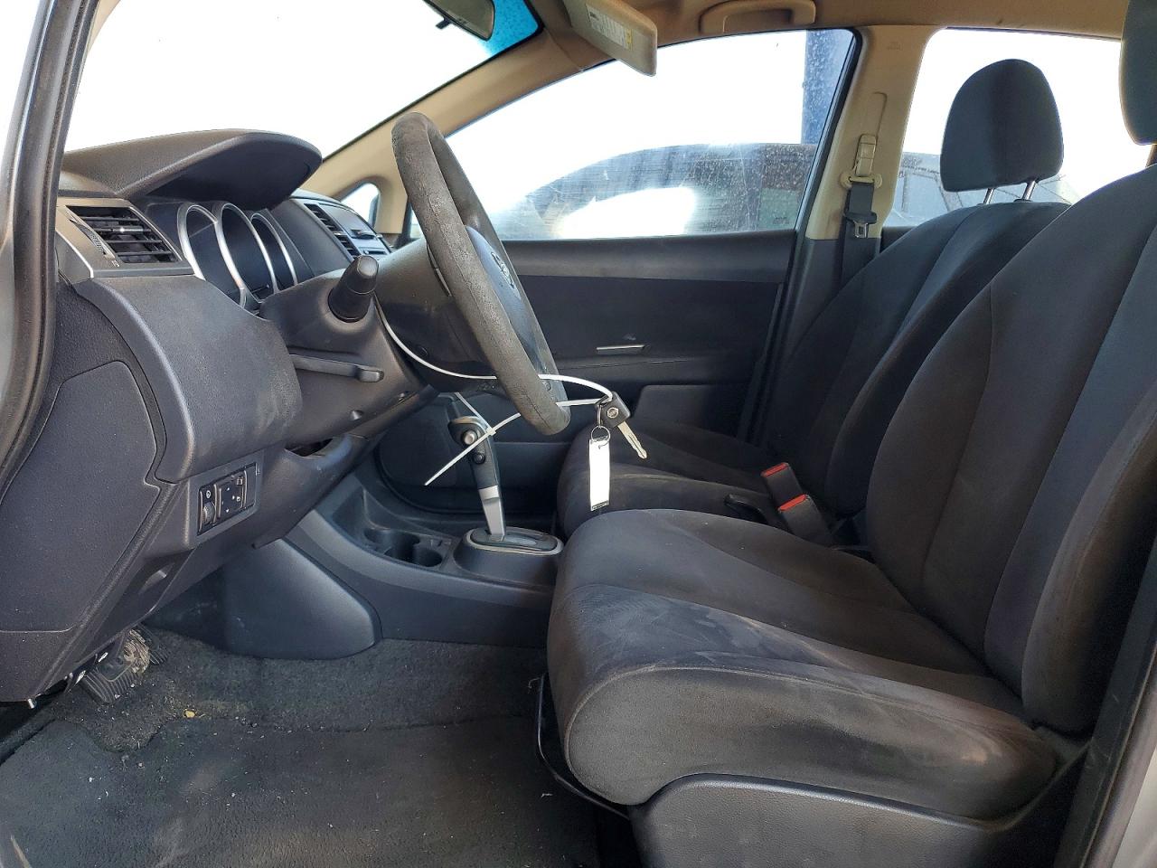 2008 Nissan Versa 1.8 S Gray vin: 3N1BC13EX8L377658