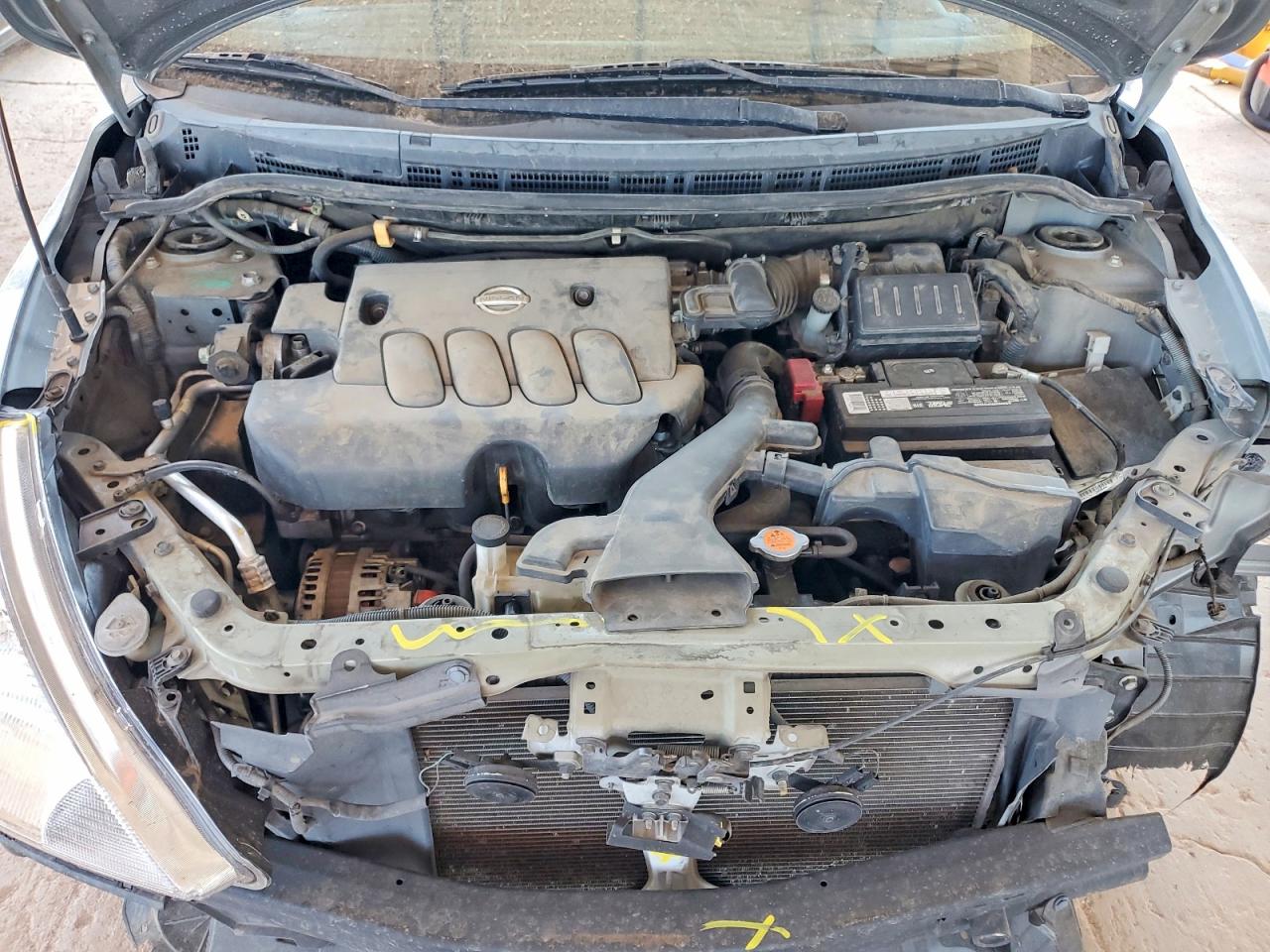 2008 Nissan Versa 1.8 S Gray vin: 3N1BC13EX8L377658