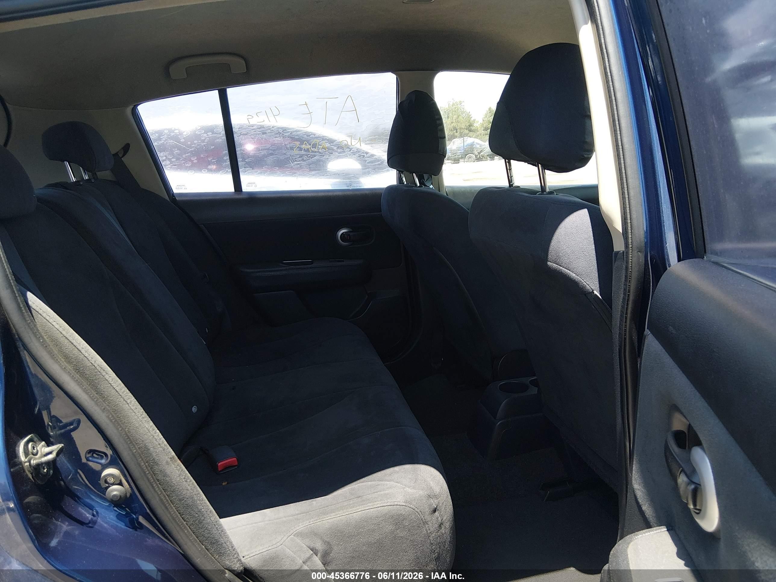 2008 Nissan Versa 1.8s Dark Blue vin: 3N1BC13EX8L386540