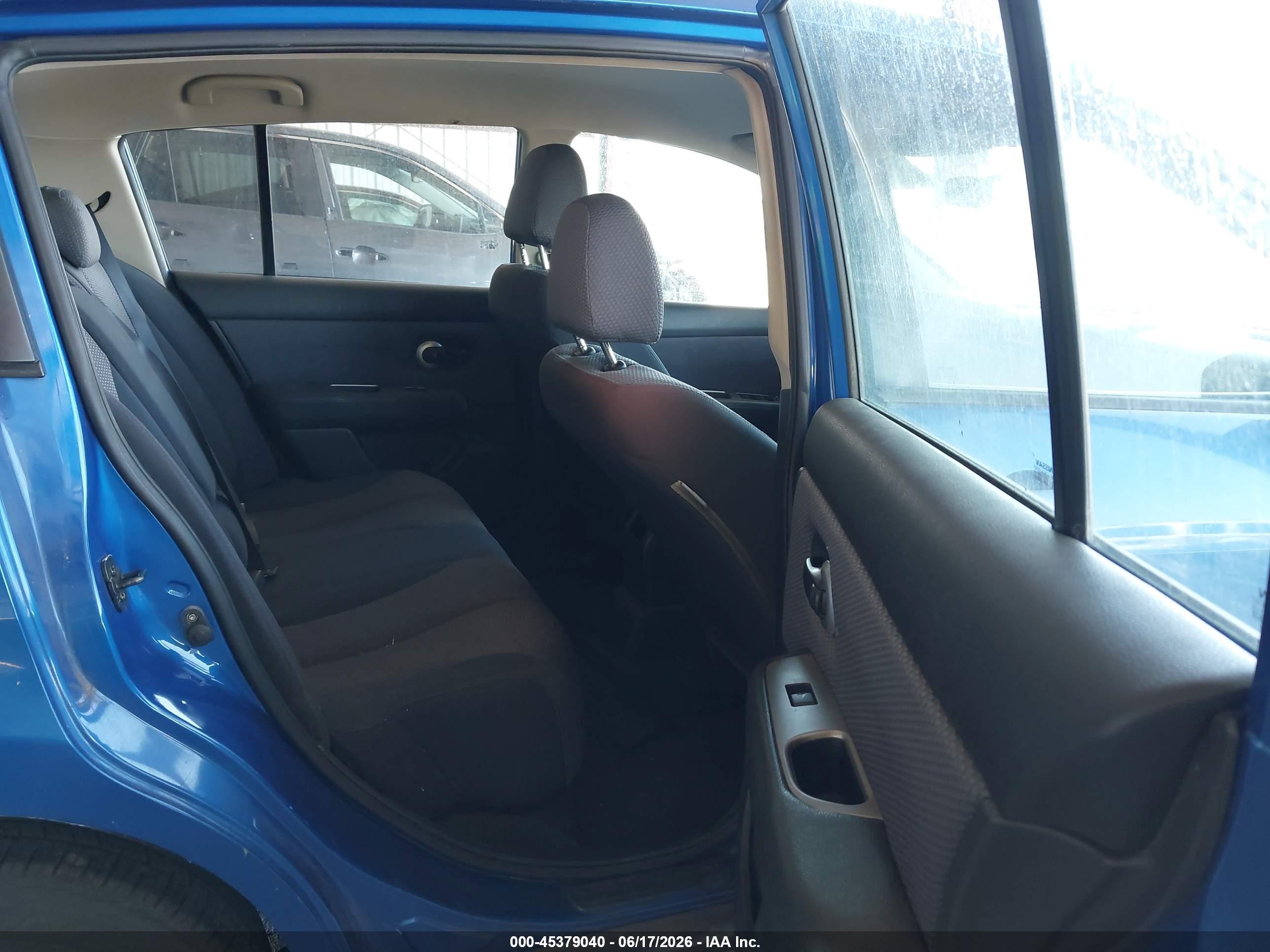 2008 Nissan Versa 1.8 Sl Blue vin: 3N1BC13EX8L390636