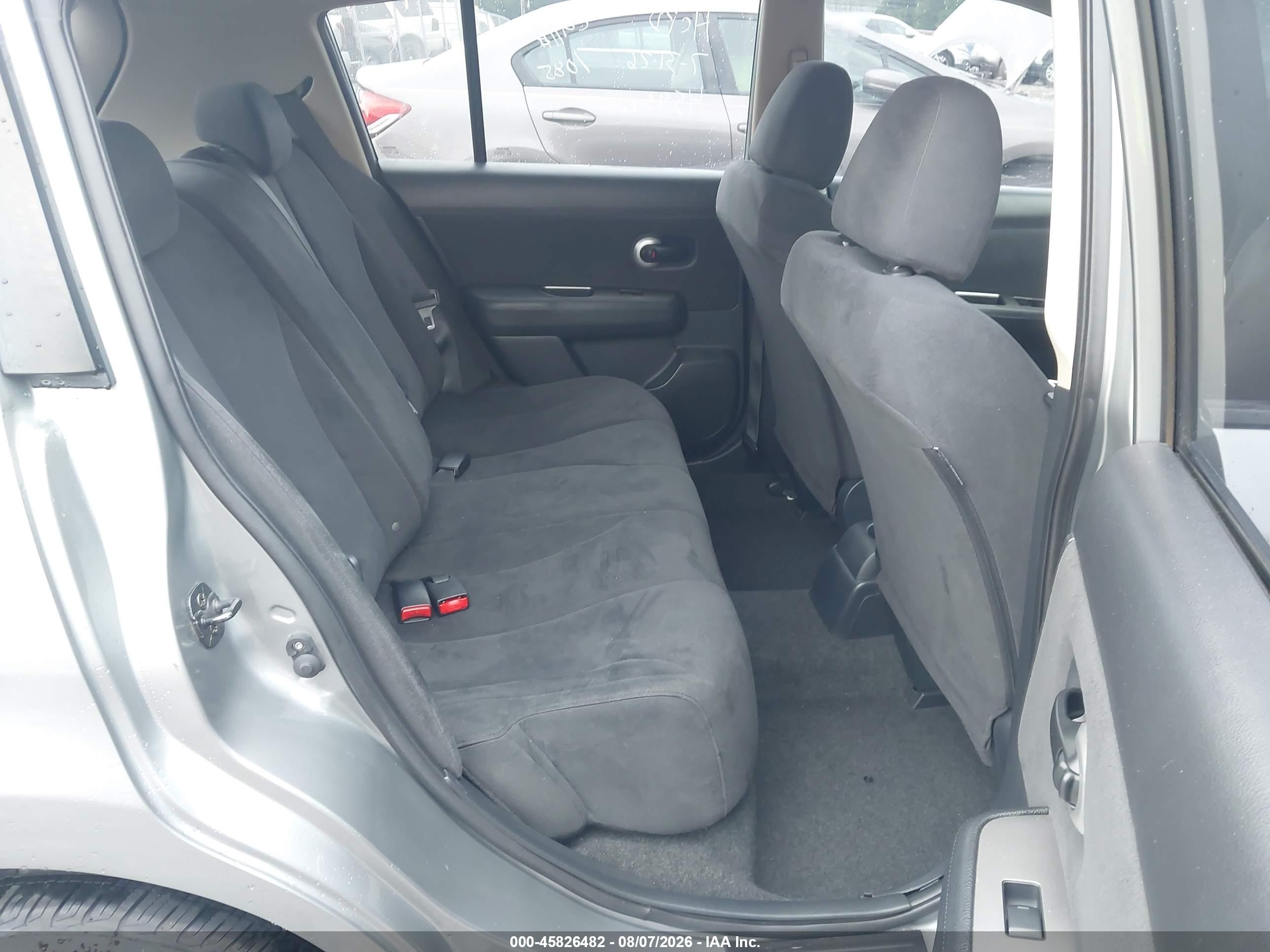 2008 Nissan Versa 1.8 S Серый vin: 3N1BC13EX8L454593