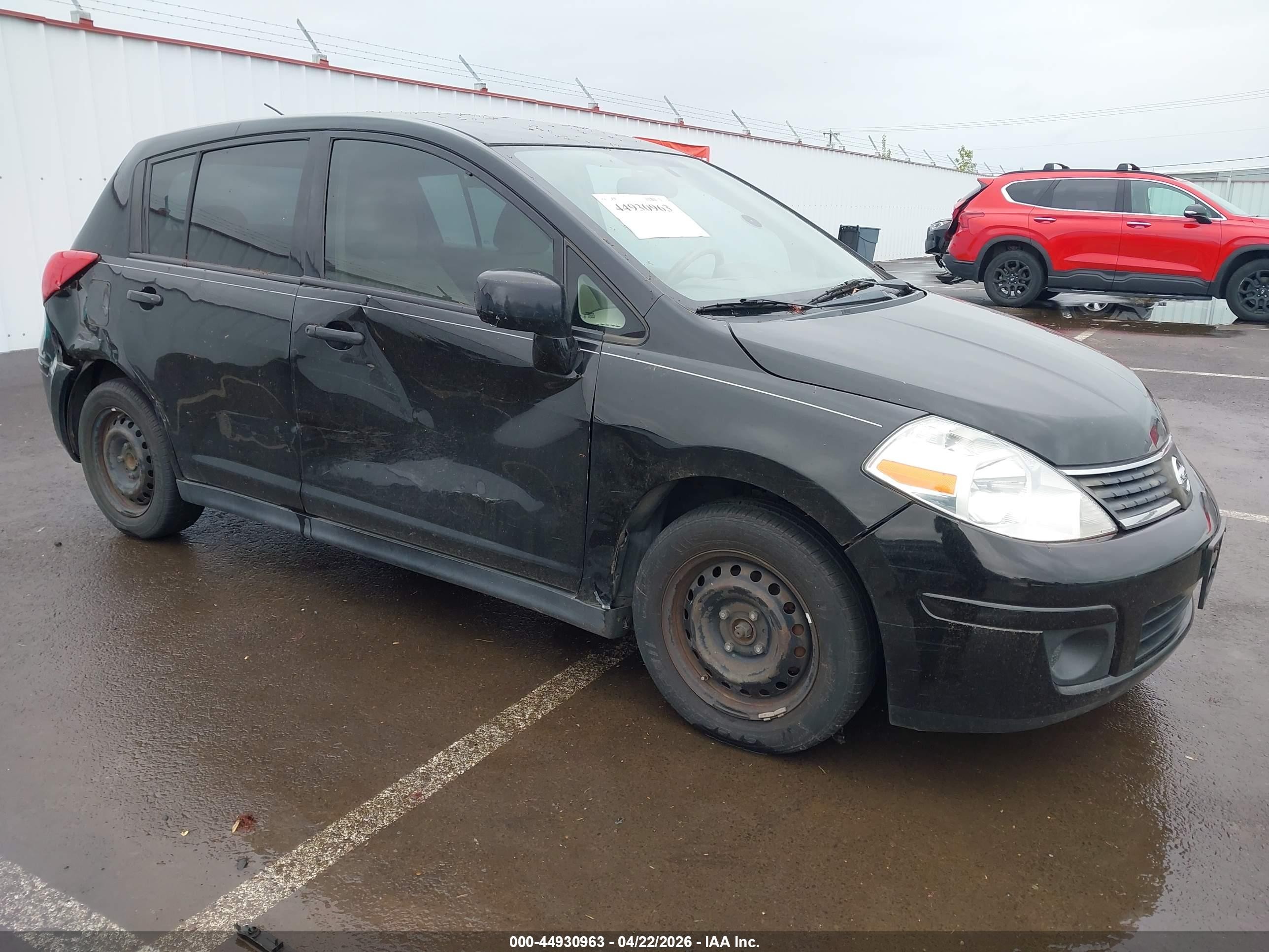 2009 Nissan Versa 1.8s Black vin: 3N1BC13EX9L385194
