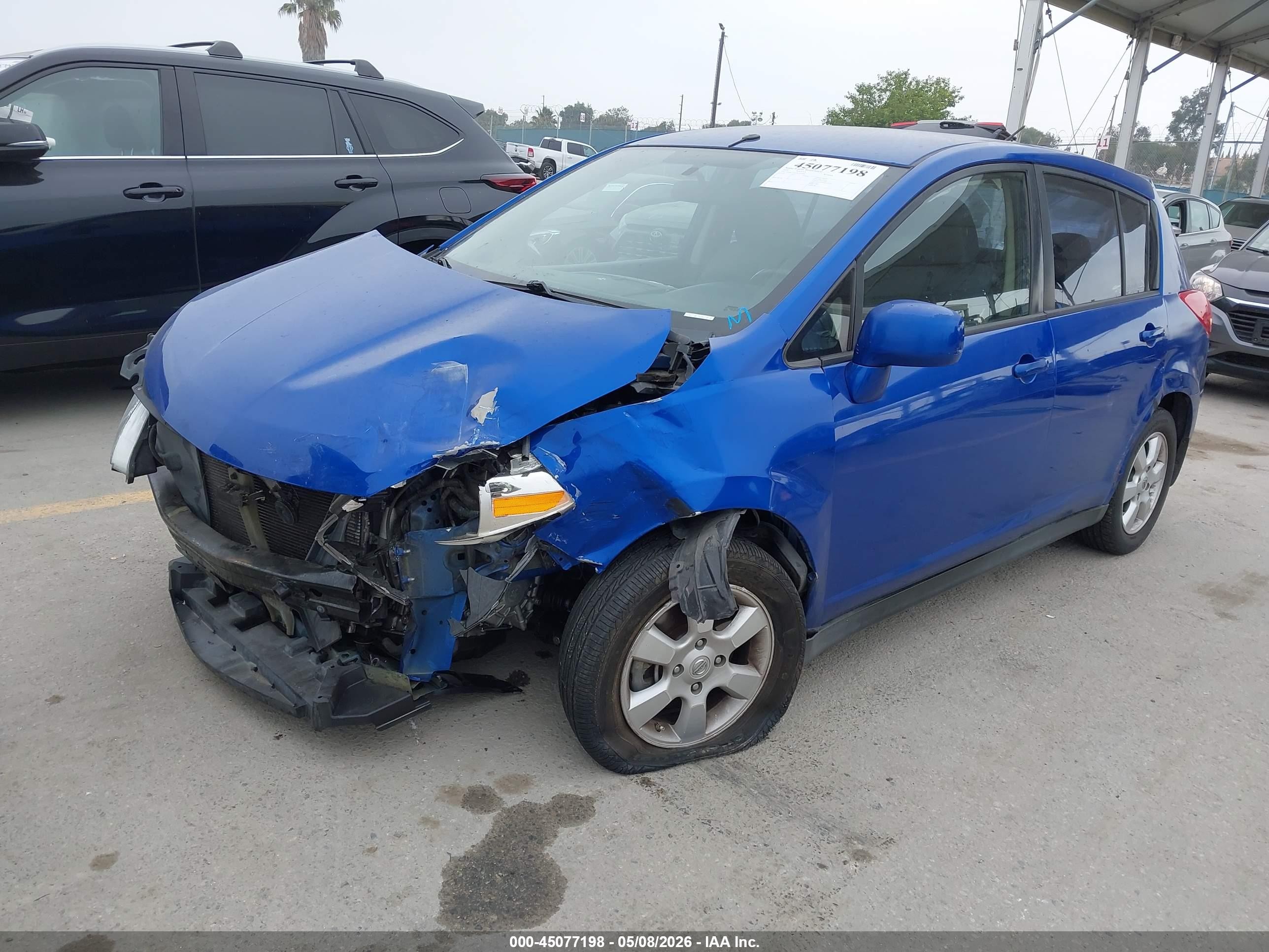2009 Nissan Versa 1.8sl Blue vin: 3N1BC13EX9L405444
