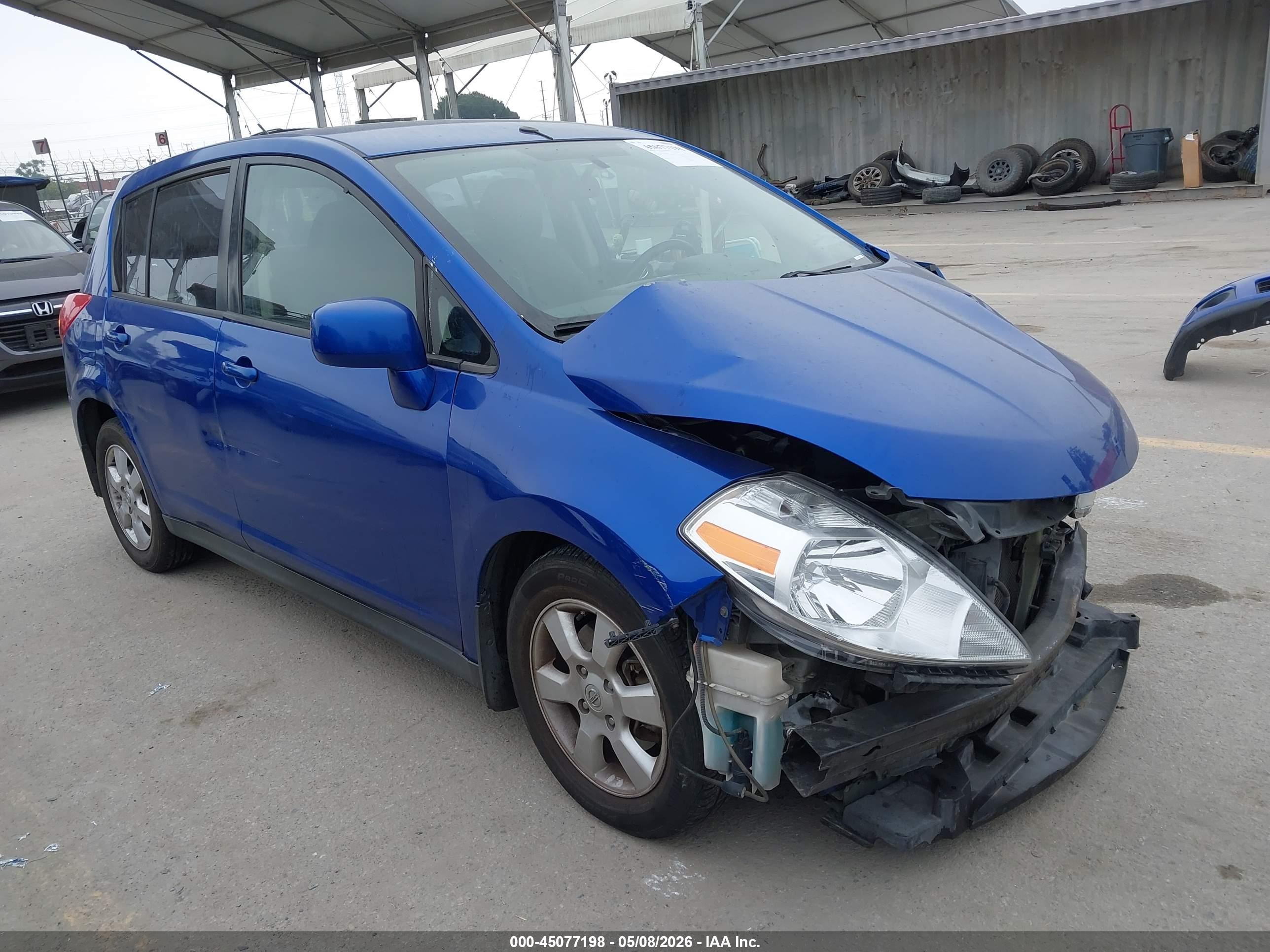 2009 Nissan Versa 1.8sl Blue vin: 3N1BC13EX9L405444