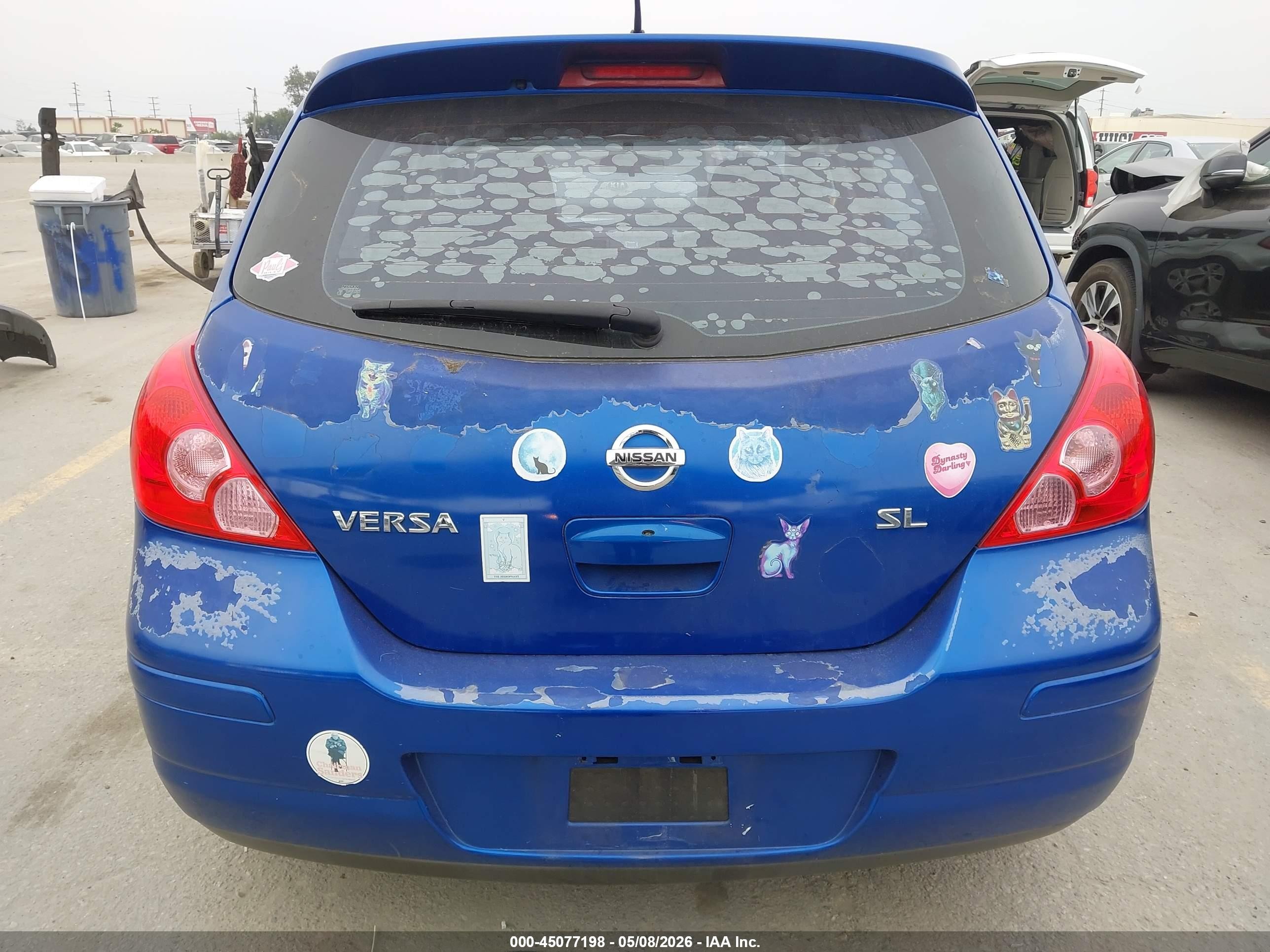 2009 Nissan Versa 1.8sl Blue vin: 3N1BC13EX9L405444