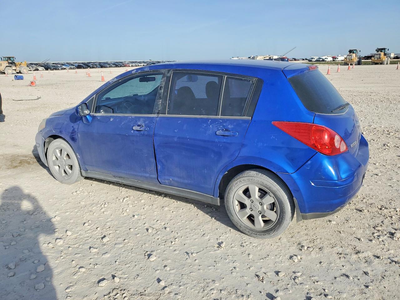 2009 Nissan Versa 1.8 S Blue vin: 3N1BC13EX9L474392