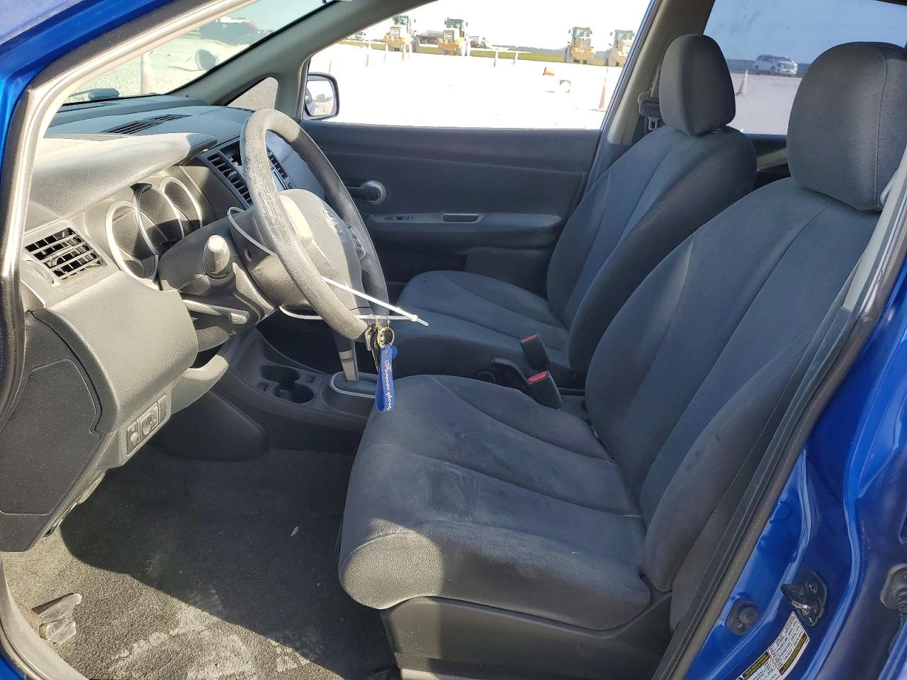 2009 Nissan Versa 1.8 S Blue vin: 3N1BC13EX9L474392