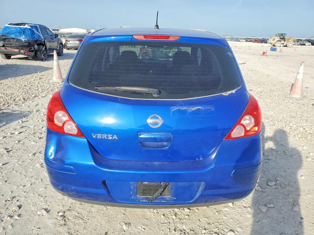 2009 Nissan Versa 1.8 S Blue vin: 3N1BC13EX9L474392