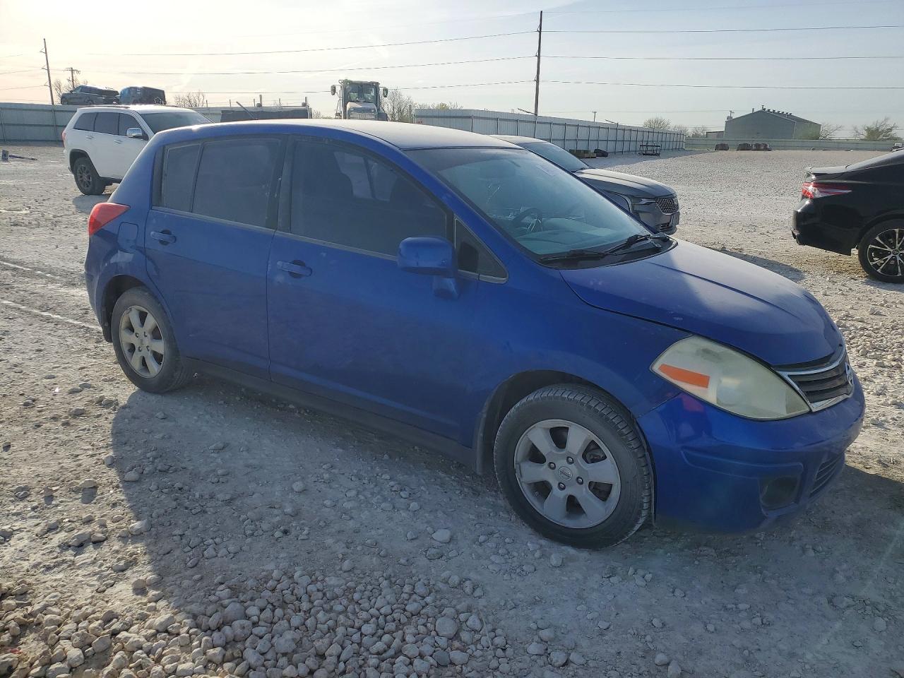 2009 Nissan Versa 1.8 S Blue vin: 3N1BC13EX9L474392