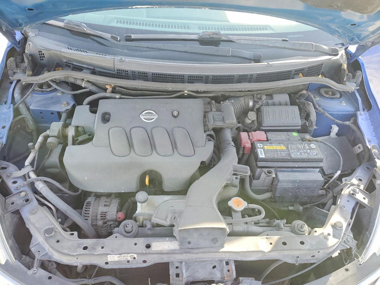 2009 Nissan Versa 1.8 S Blue vin: 3N1BC13EX9L474392