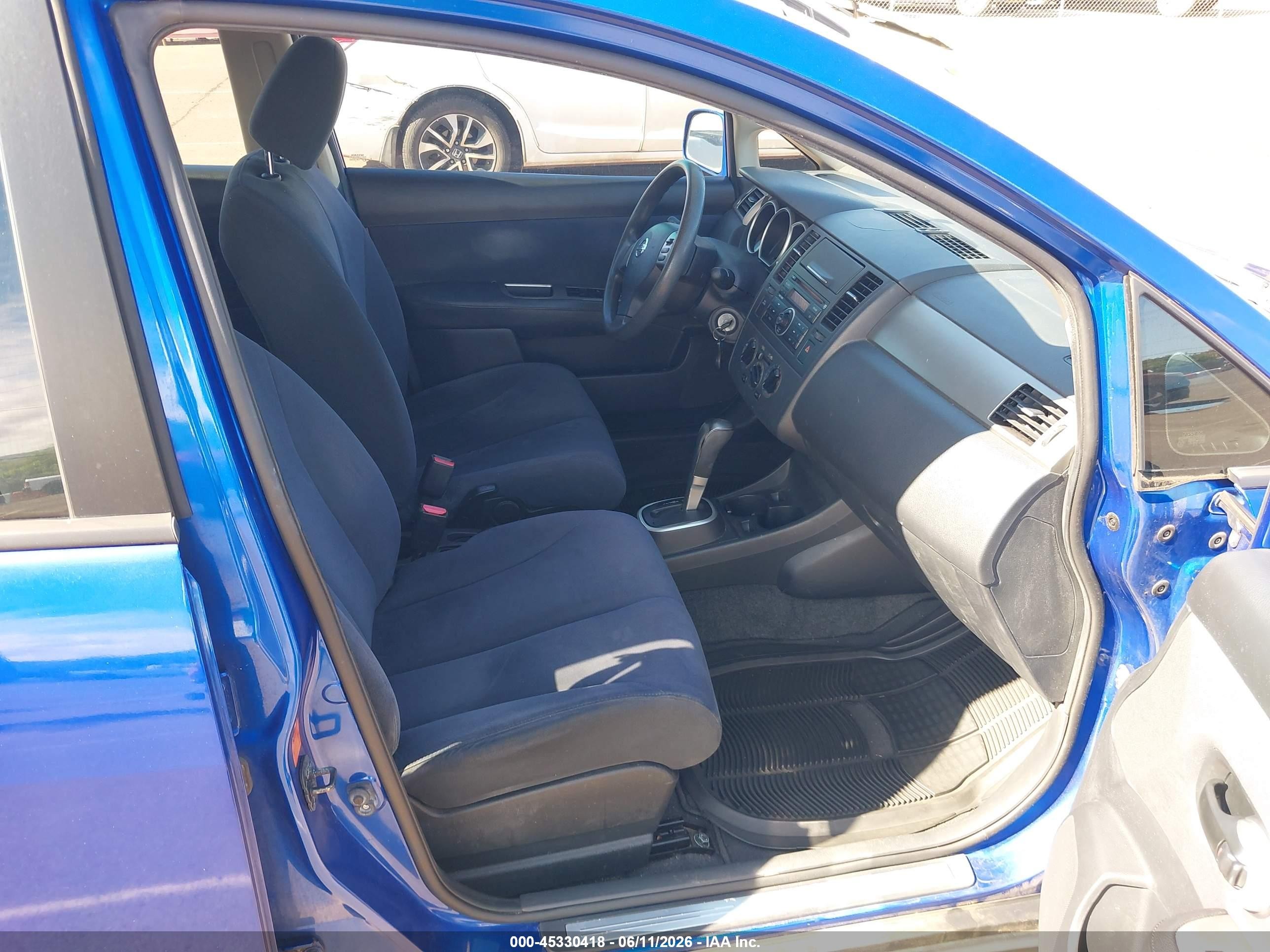 2009 Nissan Versa 1.8s Blue vin: 3N1BC13EX9L480273