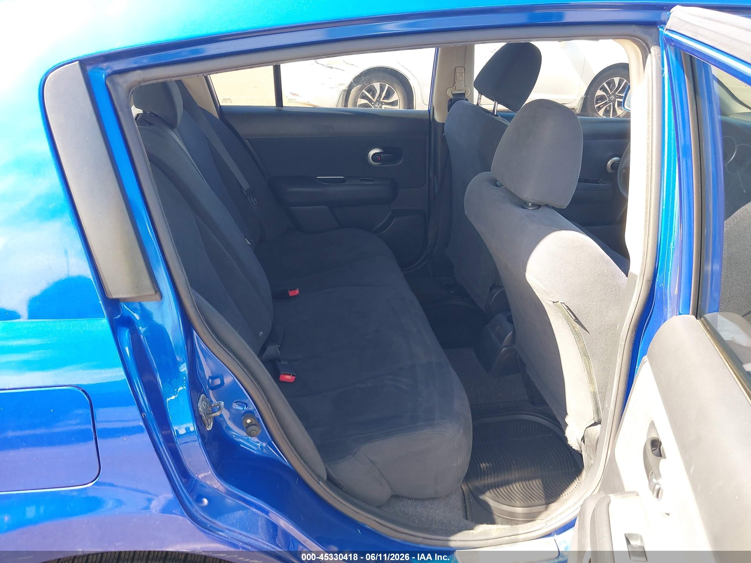 2009 Nissan Versa 1.8s Blue vin: 3N1BC13EX9L480273
