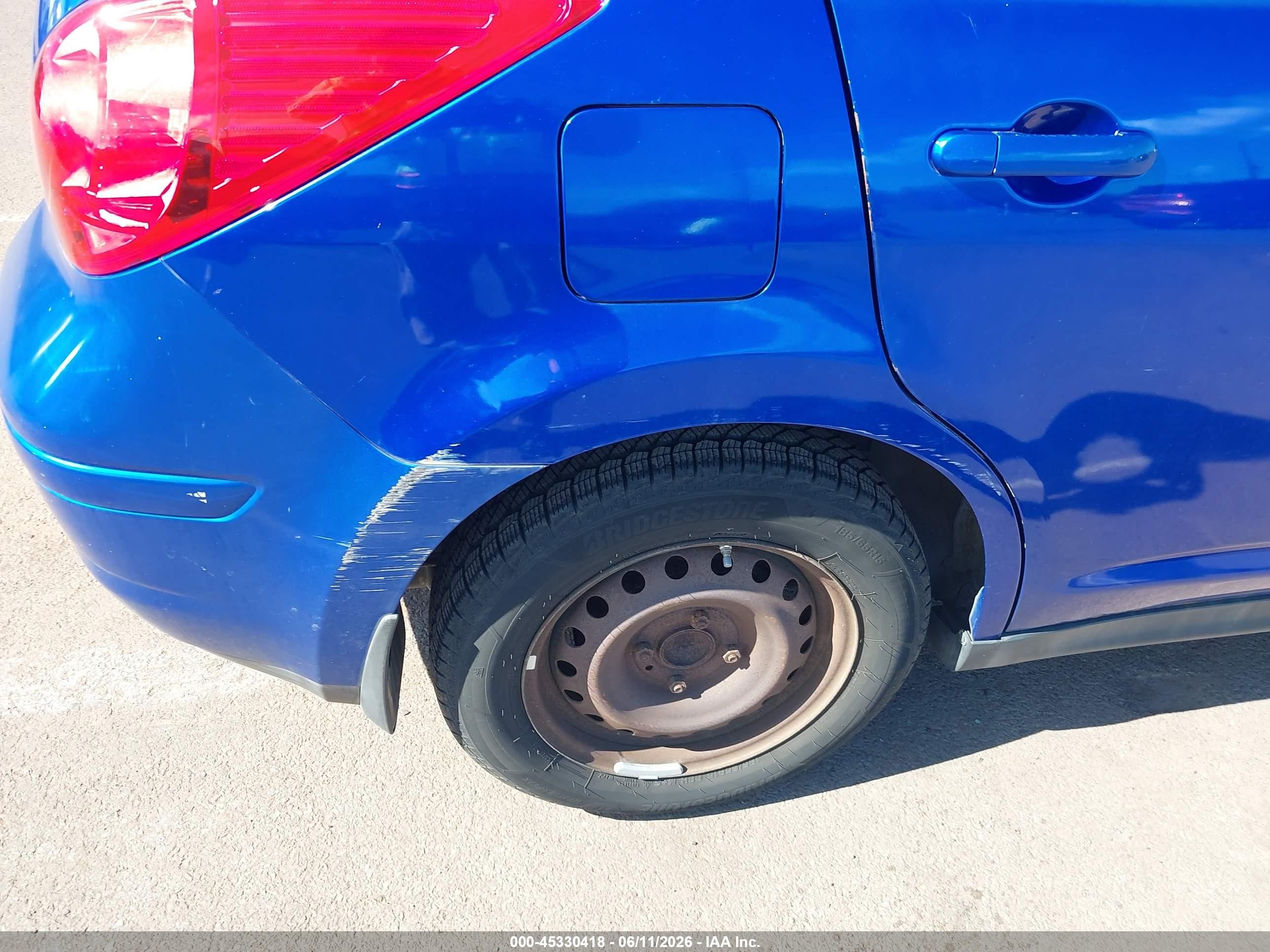 2009 Nissan Versa 1.8s Blue vin: 3N1BC13EX9L480273