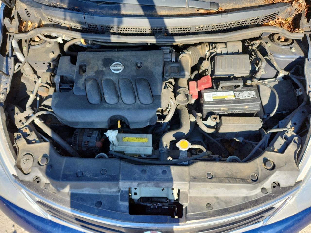 2011 Nissan Versa 1.8 S Blue vin: 3N1BC1AP0BL498338
