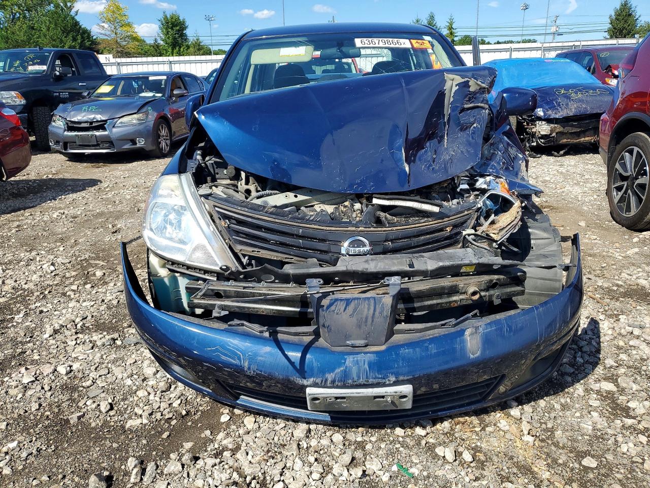 2010 Nissan Versa 1.8 S Blue vin: 3N1BC1AP2AL420402