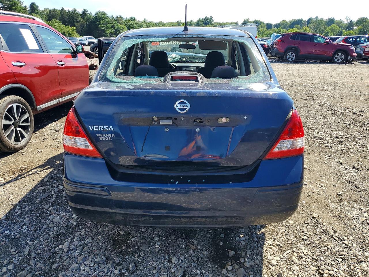 2010 Nissan Versa 1.8 S Blue vin: 3N1BC1AP2AL420402
