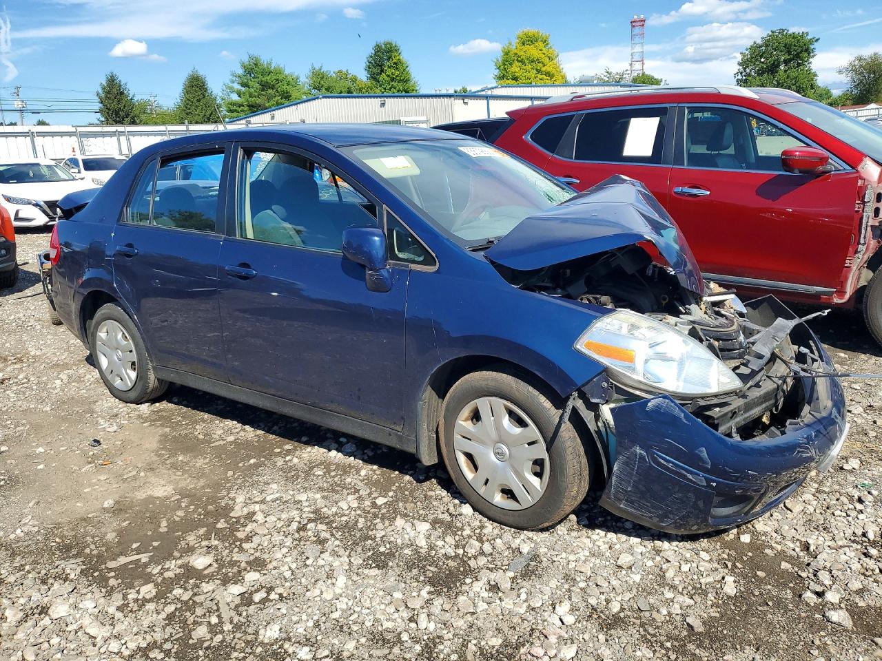 2010 Nissan Versa 1.8 S Blue vin: 3N1BC1AP2AL420402