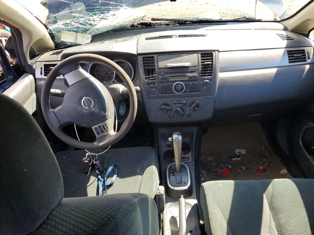 2010 Nissan Versa 1.8 S Blue vin: 3N1BC1AP2AL420402
