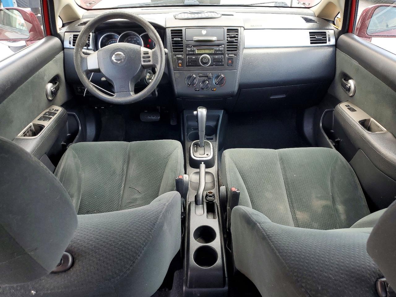 2010 Nissan Versa Manual Maroon vin: 3N1BC1AP2AL465971