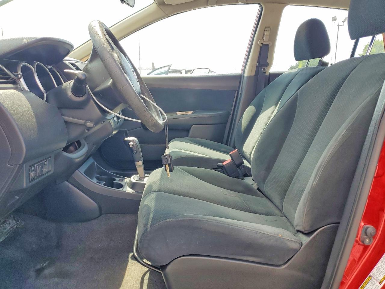 2010 Nissan Versa Manual Maroon vin: 3N1BC1AP2AL465971