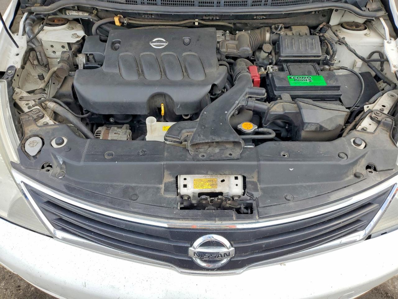2011 Nissan Versa 1.8 S Белый vin: 3N1BC1AP2BL463705