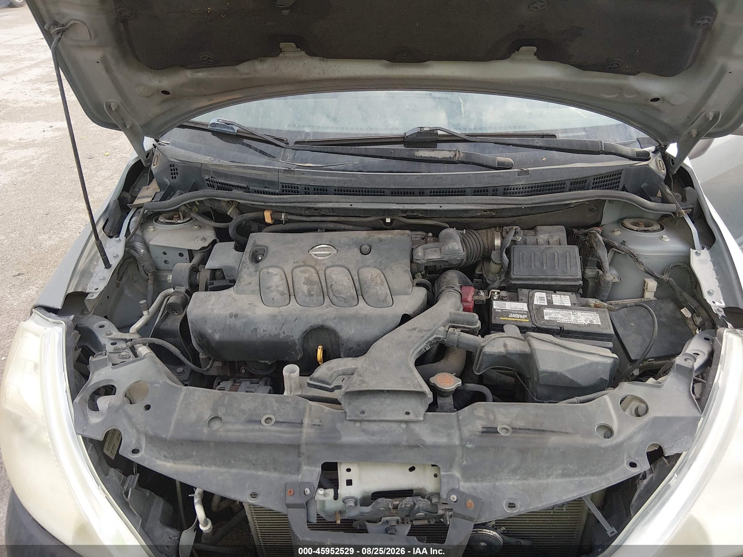 2010 Nissan Versa 1.8s Серый vin: 3N1BC1AP3AL382324