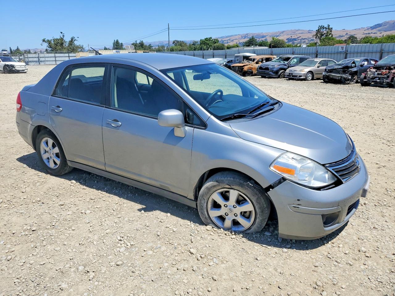 2011 Nissan Versa 1.8 S Gray vin: 3N1BC1AP3BL383829