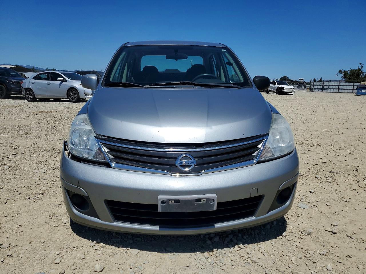 2011 Nissan Versa 1.8 S Gray vin: 3N1BC1AP3BL383829