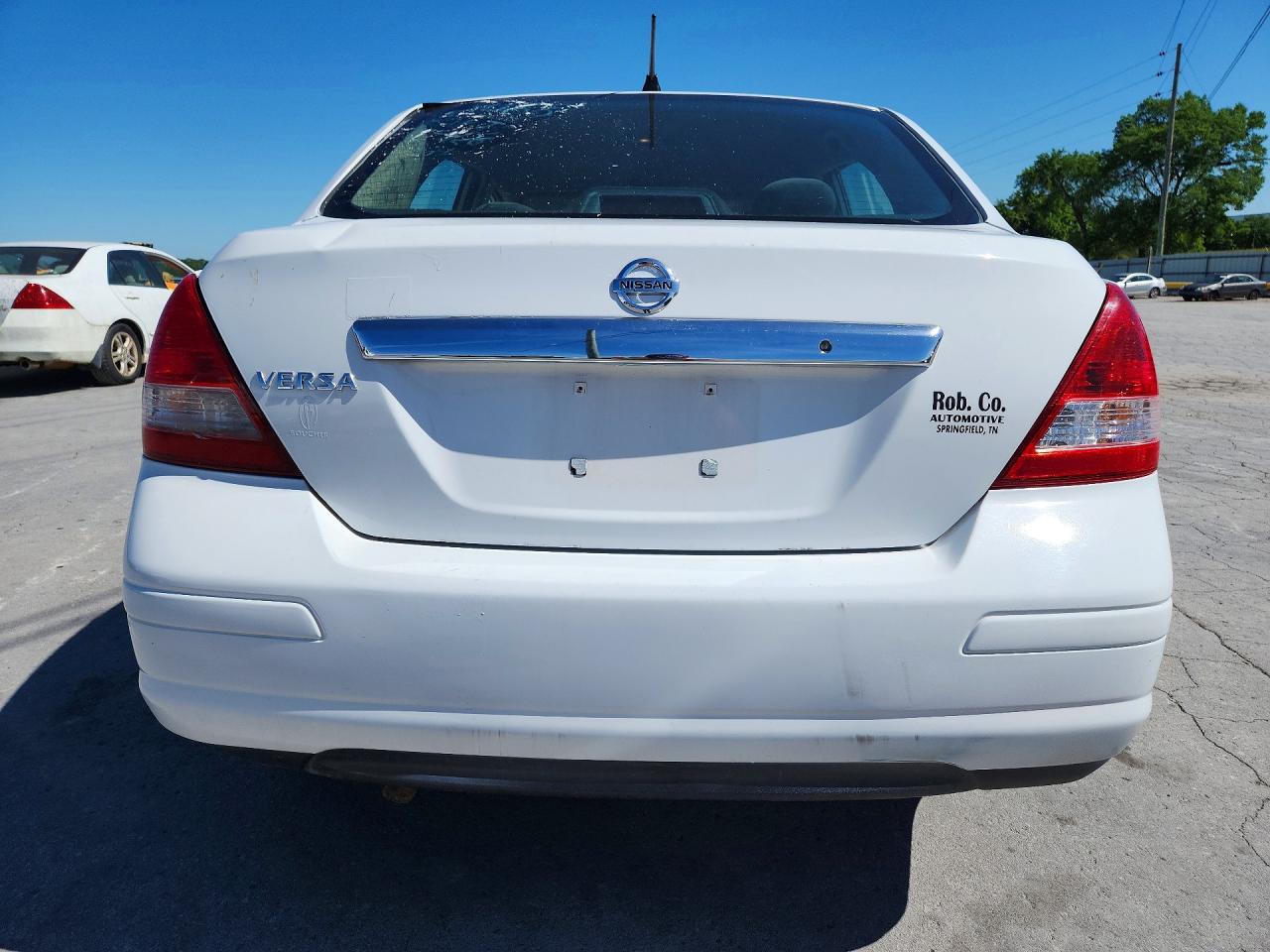2011 Nissan Versa 1.8 S White vin: 3N1BC1AP3BL448517
