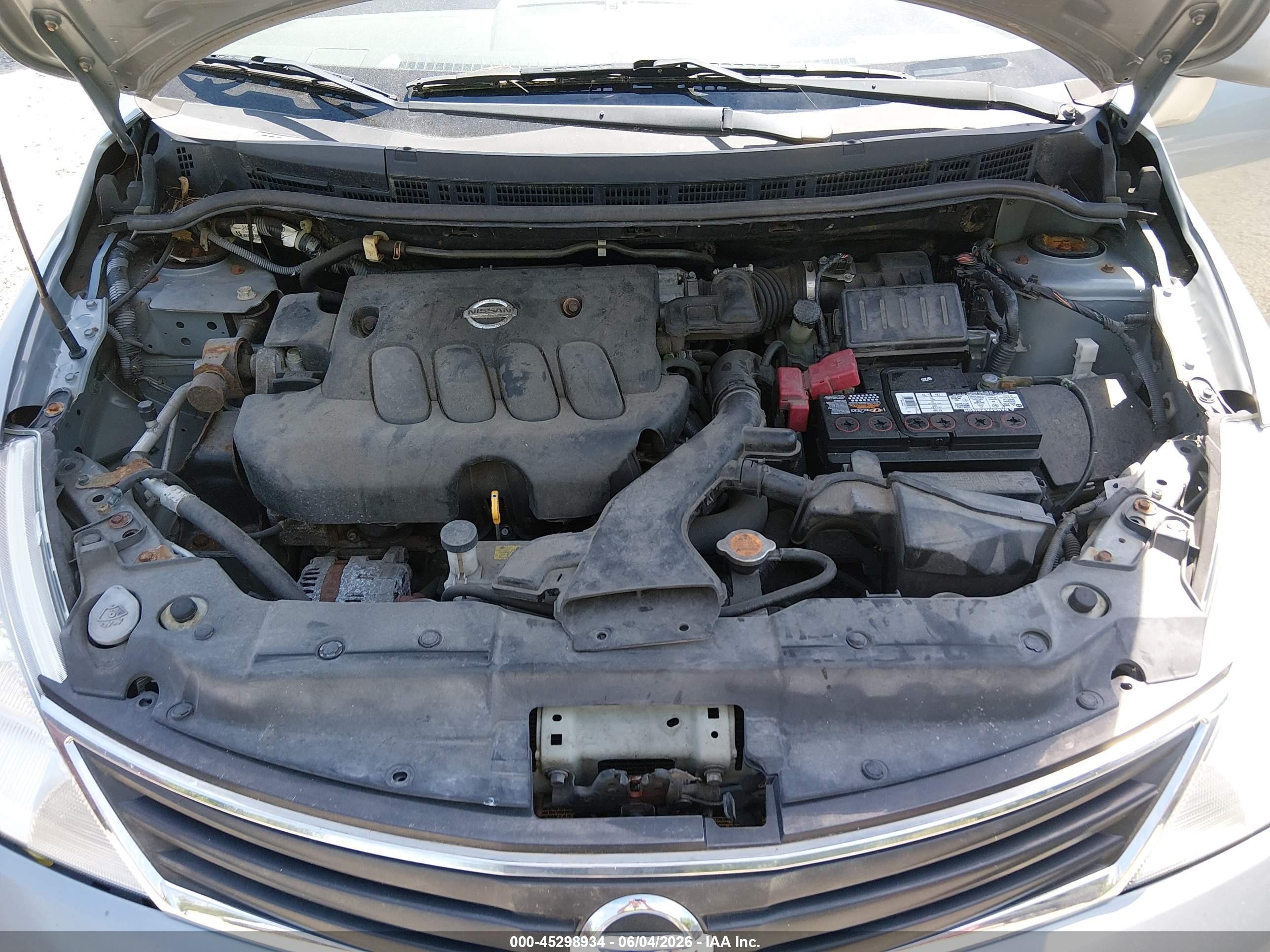 2011 Nissan Versa 1.8s Gray vin: 3N1BC1AP3BL461736