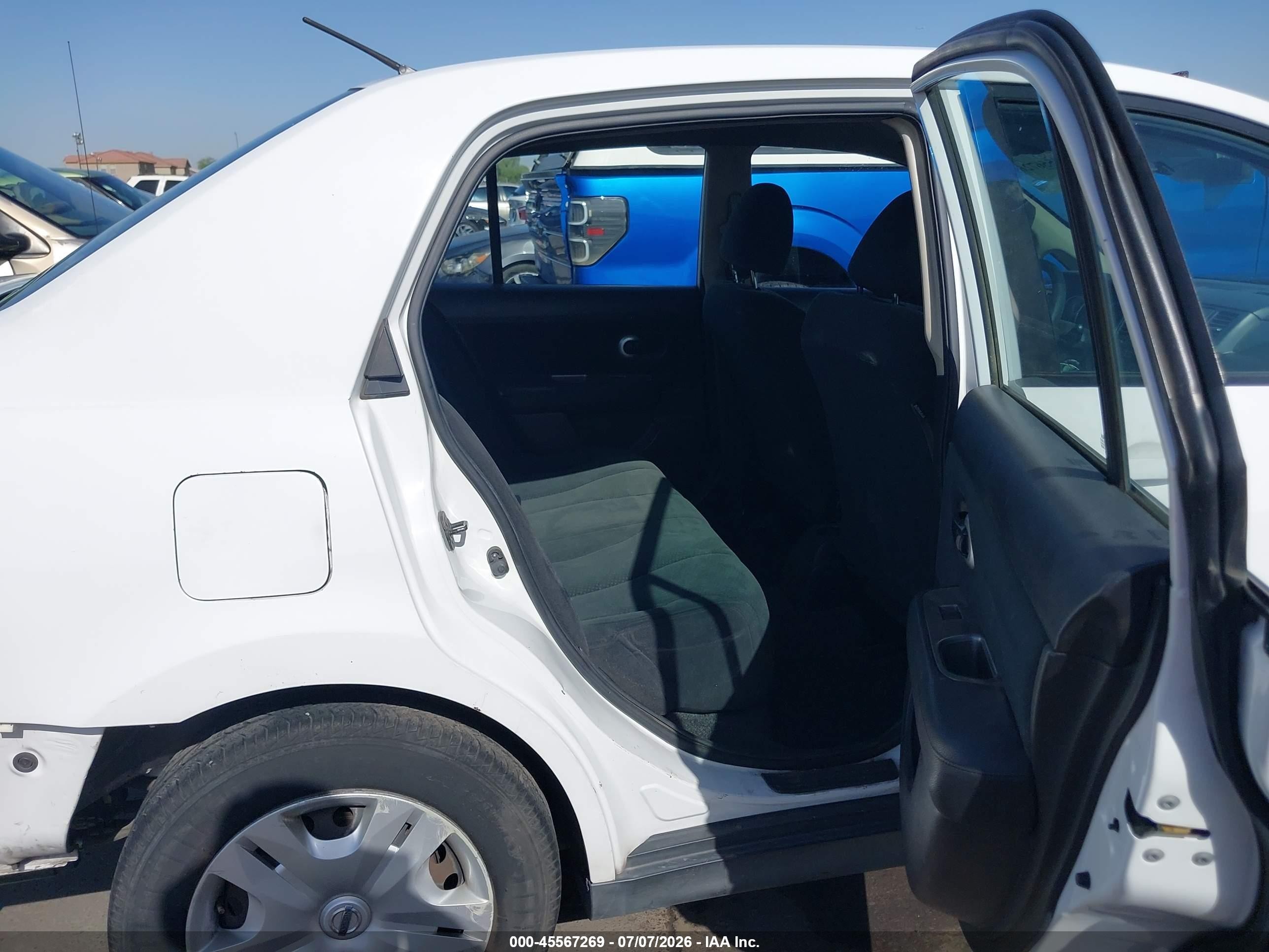 2011 Nissan Versa 1.8s White vin: 3N1BC1AP4BL449630