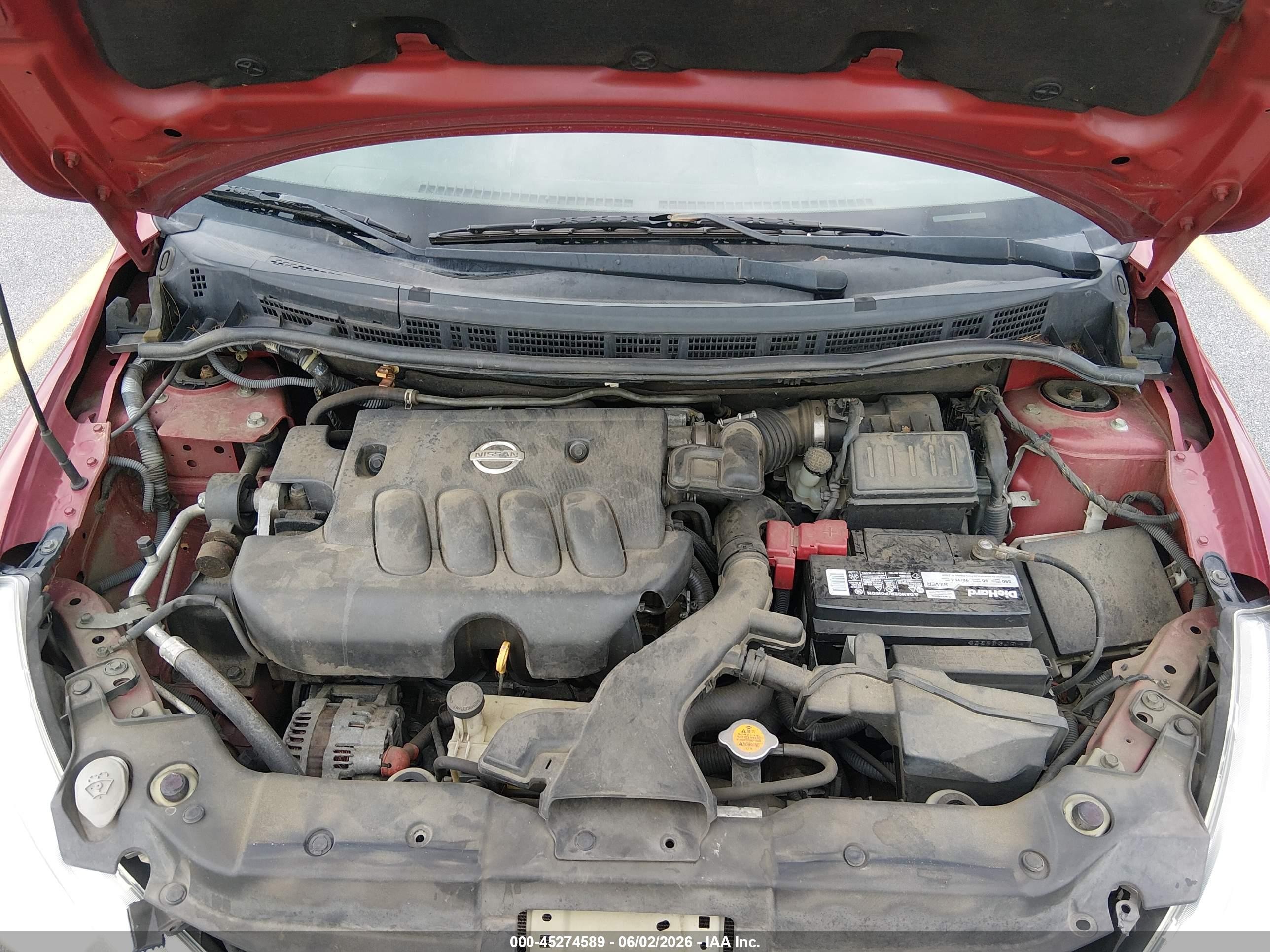 2011 Nissan Versa 1.8s Red vin: 3N1BC1AP5BL372914